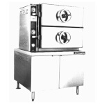 Crown Steam EDA-3 - Dual-Pressure Steamer, electric, (3) compartments, 36