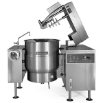 Crown Steam ELTM-80 - Tilting Kettle/Mixer, electric, 80 gallon, 2/3 steam jacket