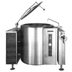 Crown Steam GLT-30 - Tilting Kettle, gas, 30 gallon, 2/3 jacket, thermostatic control, crank tilt