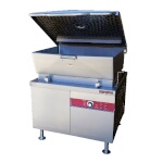 Crown Steam GMTS-30 - Tilting Skillet, gas, 30 gallon, hydraulic lift, cabinet base