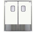 Curtron SPD-30-L-DBL-4884 - Double Panel Service-Pro Traffic Door, 48