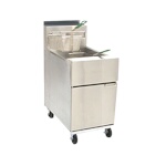 Dean SR162G - Super Runner Value Fryer, gas, floor model, 75 lb. capacity