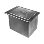 Delfield 305 - Ice Bin/Chest, with cover, drop-in design, 21