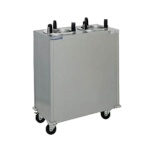 Delfield CAB2-813ET - Heated Dish Dispenser, Even Temp, (2) tubes, dish size 8.12