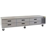 Delfield F29110CP - Refrigerated Chef Base, 110-1/4