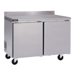 Delfield ST4448NP - Work Top Refrigerator, two-section, 48