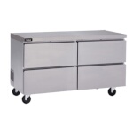 Delfield D4448NP - Undercounter Refrigerator, two-section, 48