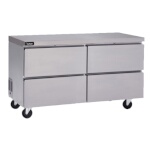 Delfield D4460NP - Undercounter Refrigerator, two-section, 60