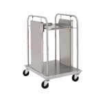 Delfield TT-1014 - Mobile Tray Dispenser, open frame, single tray platform, for 11