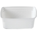 Dinex DXHH20 - Soup Bowl, 8 oz., rectangular, disposable, white (Case of 1,000)