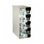 Dispense-Rite BFL-C-4LSS - Cup Dispensing Cabinet, (4) BFL-2F on L, 32-1/2