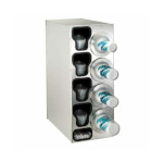 Dispense-Rite BFL-C-4RSS - Cup Dispensing Cabinet, (4) BFL-2F on R, 32-1/2