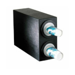 Dispense-Rite BFL-S-2BT - Cup Dispensing Cabinet, (2) BFL-2F, black, 16