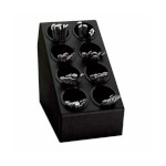 Dispense-Rite CTSH-8BT - Silverware Organizer, w/ Inserts, (8) Compartment