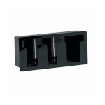Dispense-Rite FML-3 - Lid Dispenser, (3) Section, Built-In, Acrylic