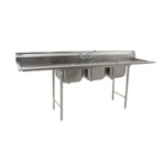 Eagle 412-16-3-X - Three Compartment Sink, 58-3/4