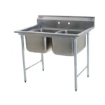 Eagle 414-16-2-X - Two Compartment Sink, 41