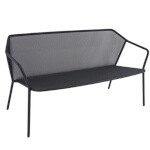 EMU E527 - Darwin Loveseat, outdoor/indoor, extended steel mesh back