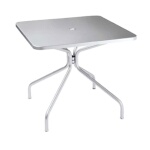 EMU E824 - Square Solid Table w/Umbrella Hole, 36 x 36 x 29-1/2 in.