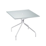 EMU E829 - Square Solid Table w/Umbrella Hole, 32 x 32 x 29-1/2 in.