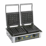 Equipex GED10 - Waffle Baker, electric, double, cast iron plates, 