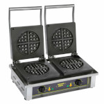 Equipex GED75 - Waffle Baker, electric, double, cast iron plates, 
