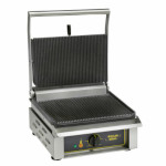 Equipex PANINI - Panini Grill, grooved top & bottom plates, 14