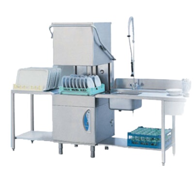 Eurodib L21EKDPS - Lamber Dishwasher, upright type, (30) racks/hour, 6kw booster