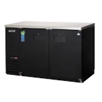 Everest EBB59 - Back Bar Refrigerator, two-section, 57-3/4