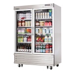 Everest EBGR2 - Reach-In Refrigerator, two-section, 54-1/8