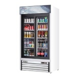 Everest EMGR33 - Merchandiser Refrigerator, two-section, 39-3/8