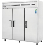 Everest ESF3 - Reach-In Freezer, three-section, 74-3/4