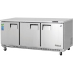 Everest ETBF3 - Worktop Freezer, three-section, 71-1/8