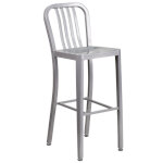 Flash Furniture CH-61200-30-SIL-GG - Bar Stool, 43