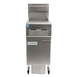 Frymaster FPGL130C - OCF30 Fryer, gas, floor model, 30 lb. capacity, built-in filtration, oil-conserving
