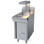 Garland C18-FMD - Fryer Dump Station, 18”W, open storage base, spreader top
