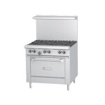 Garland U36-4G12S - Restaurant Range, gas, 36