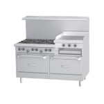 Garland U60-6R24RS - Restaurant Range, gas, 60