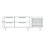 Garland UN17FC66 - Freezer Base, self-contained, 66