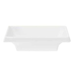 GET 025-W - Water Lily Sauce Dish, 2 oz., melamine, white, (Case of 24)