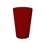 GET 2216-1-R - Tahiti Beverage Tumbler, 16 oz., textured, red, (Case of 72)