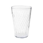 GET 2224-1-CL - Tahiti Beverage Tumbler, 24 oz., textured, clear, (Case of 72)