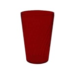 GET 2224-1-R - Tahiti Beverage Tumbler, 24 oz., textured, red, (Case of 72)