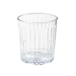 GET 8809-1-CL - Spektrum Rocks Glass, 9 oz., textured, clear, (Case of 72)