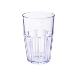 GET 9910-1-BL - Bahama Double Rock Tumbler, 10 oz., blue, (Case of 72)
