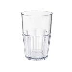 GET 9914-1-CL - Bahama Double Rock Tumbler, 14 oz., clear, (Case of 72)