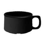 GET BF-080-BK - Black Elegance Soup Mug, 11 oz., 4