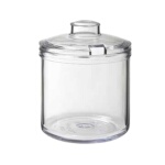 GET CD-8-2-CL - Condiment Jar & Cover, 8 oz., 3
