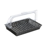 GET CO-3426-CL - Tabletop Baskets Cover, 16-3/4 x 11-1/2, dome, clear, (Case of 2)