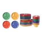 GET CP-10-MIX - Diamond Mardi Gras Plate, 10-1/4